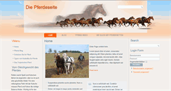 Desktop Screenshot of pferdeseite.ch